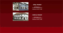 Desktop Screenshot of adria-hotel.de